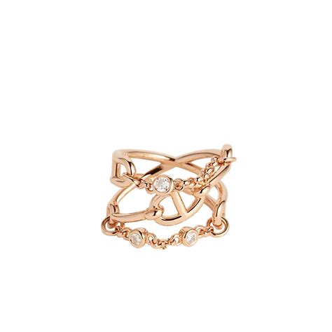 Chaine d'ancre Chaos ring, medium model .